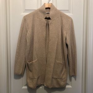 JCrew Factory open sweater coat